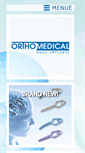 Mobile Screenshot of orthomedical.de
